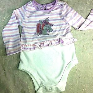 Granimals onesie body suit unicorn embellished